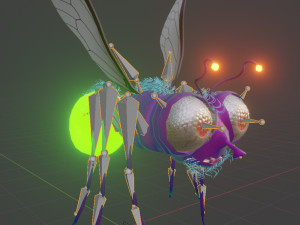 firefly Model 3D