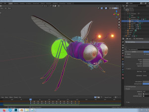 firefly Model 3D