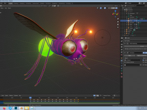firefly Model 3D