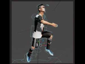 克里斯蒂亚诺&middot;罗纳尔多 3D 模型