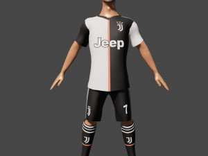 cristiano ronaldo 3Dモデル