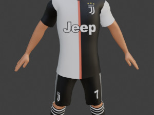 cristiano ronaldo 3Dモデル