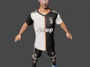cristiano ronaldo 3Dモデル