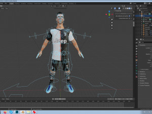 cristiano ronaldo 3Dモデル