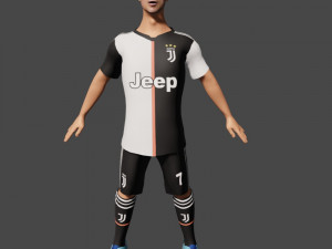 cristiano ronaldo 3Dモデル