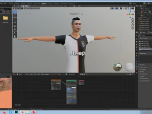 cristiano ronaldo 3D Model