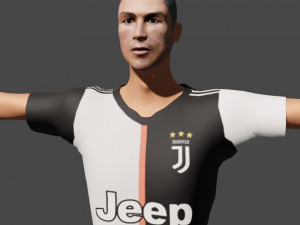 cristiano ronaldo 3Dモデル