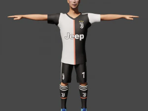 cristiano ronaldo 3D Model