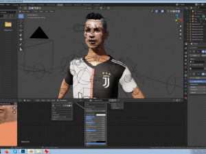 cristiano ronaldo 3Dモデル