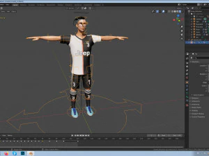 cristiano ronaldo 3D Model