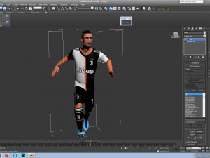 cristiano ronaldo 3Dモデル