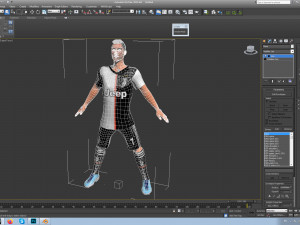 cristiano ronaldo 3Dモデル