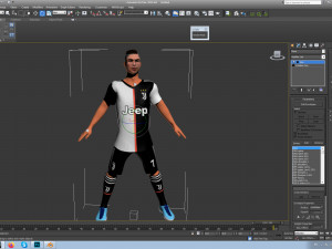 cristiano ronaldo 3Dモデル