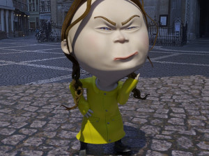 greta Modèle 3D