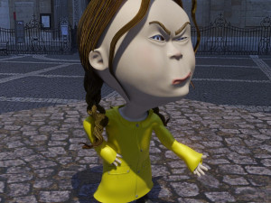 greta Modèle 3D