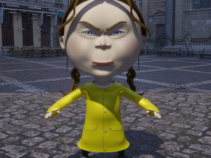 greta Modèle 3D