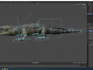 aligator 3D Model