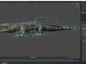 aligator 3D Model