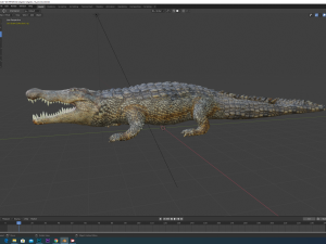 aligator 3D Model