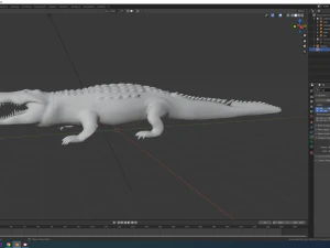 aligator 3D Model