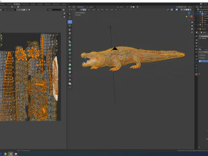 aligator 3D Model