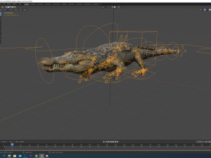aligator 3D Model