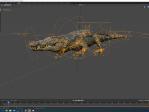 aligator 3D Model