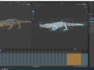 aligator 3D Model