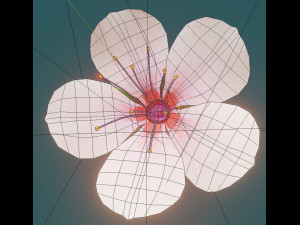 cherry blossom 3D 模型