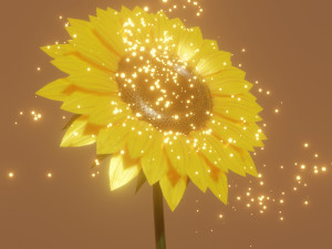 sunflower 3D 模型