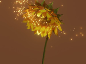 sunflower 3D 模型