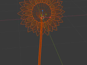 sunflower 3D Model