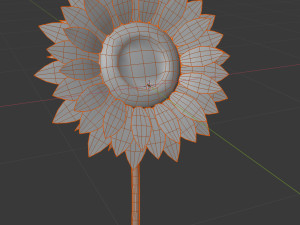 sunflower 3D 模型