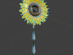 sunflower 3D Model