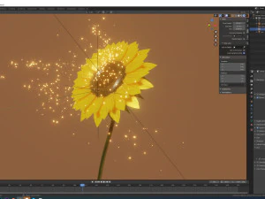 sunflower 3D Model