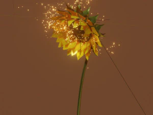 sunflower 3D Model
