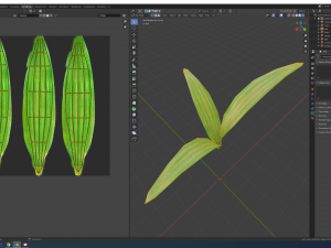 lily flower rigged animated 3D Model