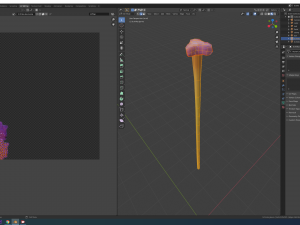 lily flower rigged animated 3D Model