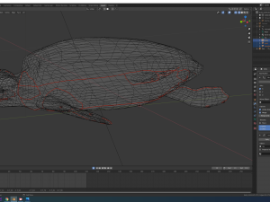 sea turtle 3D मॉडल
