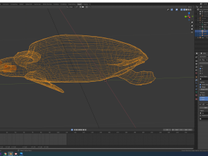 sea turtle 3D मॉडल