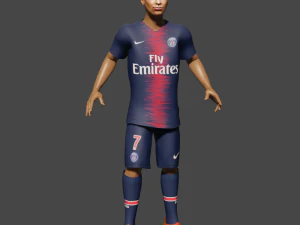 mbappe 3D Model