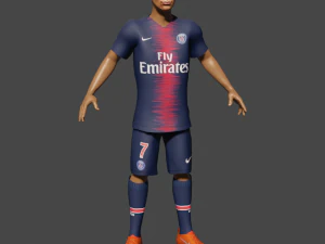 mbappe 3D Model