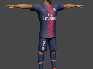 mbappe 3D Model