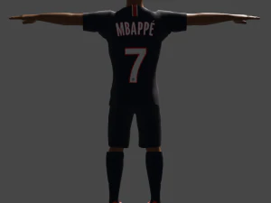 mbappe 3D Model