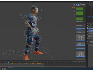 mbappe 3D-Modell