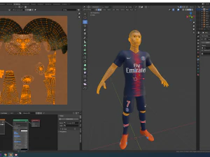 mbappe 3D Model