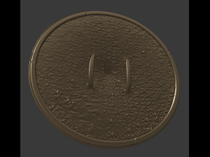 celtic shield 3d print model 3D 프린트 모델
