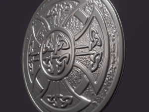 celtic shield 3d print model 3D Print Model