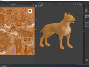 pitt bull 3D Model
