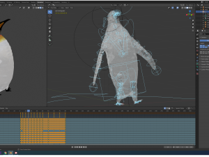 emperor penguin Modelo 3D